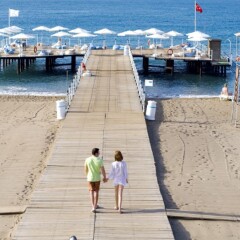 Miracle Resort Hotel - All Inclusive Анталья пляж фото 2
