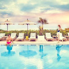 Отель Marriott Stanton South Beach фитнесс-зал фото 2