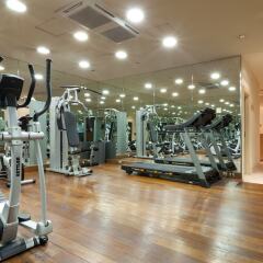 Hotel Nuevo Madrid фитнесс-зал фото 2