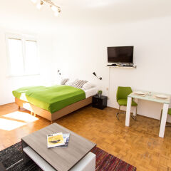 Отель CheckVienna Apartment Jenullgasse Австрия, Вена - отзывы, цены и фото номеров - забронировать отель CheckVienna Apartment Jenullgasse онлайн комната для гостей фото 4