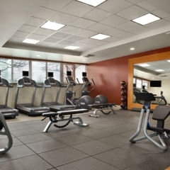 Отель Hilton New York JFK Airport США, Нью-Йорк - отзывы, цены и фото номеров - забронировать отель Hilton New York JFK Airport онлайн фитнесс-зал фото 3