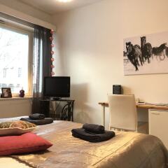 Апартаменты Cozy 2 Bedrooms Apartment Ювяскюля комната для гостей