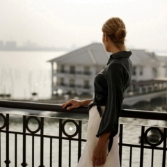 Отель InterContinental Hanoi Westlake балкон