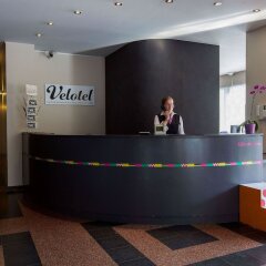 Отель Velotel Brugge Бельгия, Брюгге - отзывы, цены и фото номеров - забронировать отель Velotel Brugge онлайн интерьер отеля фото 3