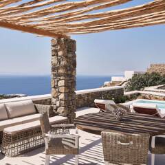 Отель Katikies Villas Mykonos - The Leading Hotels Of The World Греция, Остров Миконос - отзывы, цены и фото номеров - забронировать отель Katikies Villas Mykonos - The Leading Hotels Of The World онлайн бассейн