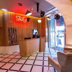 My Story Hotel Rossio Лиссабон интерьер отеля