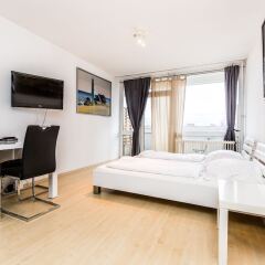 Апартаменты Apartments Deutz Кёльн комната для гостей