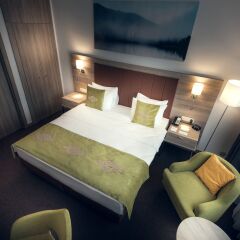 Гостиница Wyndham Garden Astana Казахстан, Нур-Султан - 1 отзыв об отеле, цены и фото номеров - забронировать гостиницу Wyndham Garden Astana онлайн комната для гостей фото 4