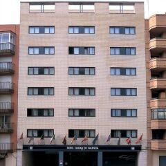 Отель Nh Ciudad De Valencia Валенсия вид на фасад
