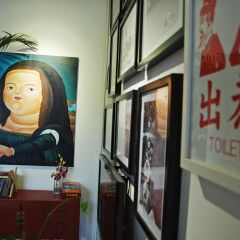 Chengdu Flipflop Hostel интерьер отеля
