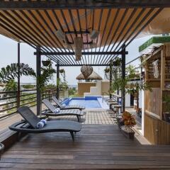 Отель Maui Suites by GuruHotel Мексика, Плая-дель-Кармен - отзывы, цены и фото номеров - забронировать отель Maui Suites by GuruHotel онлайн бассейн фото 2