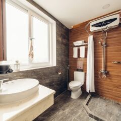 Апартаменты D3 Luxury Como Service Apartment NearD1 ванная фото 2