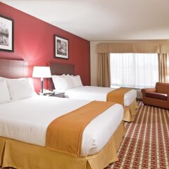 Отель Holiday Inn Express Hotel & Suites Columbus Univ Area - Osu США, Колумбус - отзывы, цены и фото номеров - забронировать отель Holiday Inn Express Hotel & Suites Columbus Univ Area - Osu онлайн комната для гостей фото 5