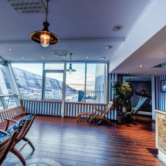 Radisson Blu Polar Hotel Spitsbergen Тромсе интерьер отеля