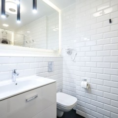 Отель Happy Stay Old Town Tartaczna St. 216 D ванная