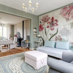 Отель Bleu Agapanthe Chambres d'hotes Франция, Сомюр - отзывы, цены и фото номеров - забронировать отель Bleu Agapanthe Chambres d'hotes онлайн комната для гостей фото 2