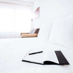 Отель Novotel Campo De Las Naciones Мадрид комната для гостей фото 2