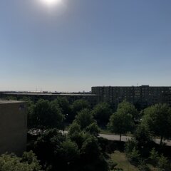 Апартаменты Modern Premium Studio Apartment балкон