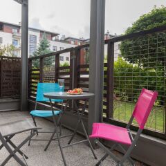 Отель P&O Apartments Wilanow 2 Польша, Варшава - отзывы, цены и фото номеров - забронировать отель P&O Apartments Wilanow 2 онлайн балкон