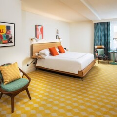 Отель The Confidante - in the Unbound Collection by Hyatt 4* Стандартный номер с различными типами кроватей фото 25
