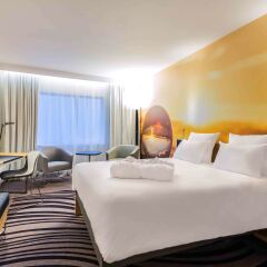 Отель Novotel Wroclaw Centrum Польша, Вроцлав - 1 отзыв об отеле, цены и фото номеров - забронировать отель Novotel Wroclaw Centrum онлайн комната для гостей фото 5