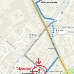 Ariadna Hotel городской автобус