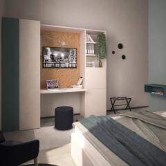 Отель 21WOL Milano Centro Милан интерьер отеля