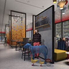 Отель Zabeel House MINI Al Seef by Jumeirah гостиничный бар