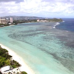 Отель Dusit Thani Guam Resort США, Тамунинг - 1 отзыв об отеле, цены и фото номеров - забронировать отель Dusit Thani Guam Resort онлайн пляж фото 2
