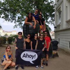 Ahoy! Hostel городской автобус