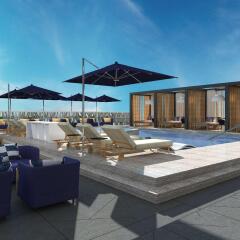 Отель Hilton Guadalajara Midtown Мексика, Гвадалахара - отзывы, цены и фото номеров - забронировать отель Hilton Guadalajara Midtown онлайн бассейн
