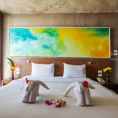 B2 Sea View Pattaya Boutique & Budget Hotel комната для гостей фото 2