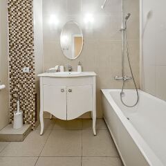Апартаменты Prime Host apartments on Olimpiyskiy Москва ванная