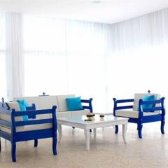 Отель Flokkas Hotel Apartments Кипр, Протарас - отзывы, цены и фото номеров - забронировать отель Flokkas Hotel Apartments онлайн интерьер отеля фото 3