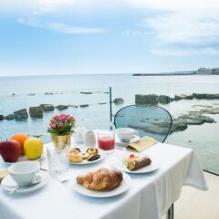 Re Dionisio Boutique Hotel Сиракуза питание фото 3