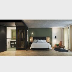 Отель Renaissance Amsterdam Schiphol Airport Hotel Нидерланды, Аалсмеер - отзывы, цены и фото номеров - забронировать отель Renaissance Amsterdam Schiphol Airport Hotel онлайн комната для гостей