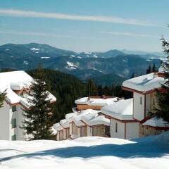 Отель Chalets at Pamporovo Village Болгария, Пампорово - отзывы, цены и фото номеров - забронировать отель Chalets at Pamporovo Village онлайн бассейн фото 2