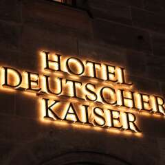 Отель Deutscher Kaiser Германия, Нюрнберг - отзывы, цены и фото номеров - забронировать отель Deutscher Kaiser онлайн вид на фасад