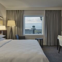 Отель Sheraton Amsterdam Airport Schiphol Нидерланды, Схипхол - 2 отзыва об отеле, цены и фото номеров - забронировать отель Sheraton Amsterdam Airport Schiphol онлайн комната для гостей фото 4