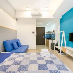 Апартаменты Saigon Apartment - RiverGate Residence комната для гостей фото 4