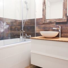 Отель Super-Apartamenty Vip Vintage ванная фото 2