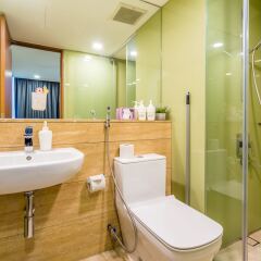 Отель Vortex KLCC Apartments Малайзия, Куала-Лумпур - отзывы, цены и фото номеров - забронировать отель Vortex KLCC Apartments онлайн ванная
