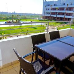 Апартаменты Apartment With 3 Bedrooms in Orihuela, With Wonderful sea View, Pool A балкон