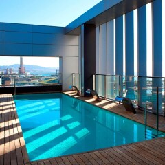 Отель SB Diagonal Zero Barcelona Испания, Барселона - 1 отзыв об отеле, цены и фото номеров - забронировать отель SB Diagonal Zero Barcelona онлайн бассейн фото 2
