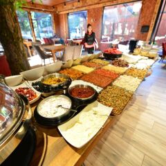Inan Kardesler Bungalow Motel Турция, Узунгёль - 3 отзыва об отеле, цены и фото номеров - забронировать отель Inan Kardesler Bungalow Motel онлайн питание фото 2