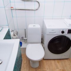 Гостиница Lux on Dalnevostochnaya 152 в Иркутске отзывы, цены и фото номеров - забронировать гостиницу Lux on Dalnevostochnaya 152 онлайн Иркутск ванная фото 2