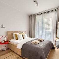 Отель P&O Apartments SOHO Factory Польша, Варшава - отзывы, цены и фото номеров - забронировать отель P&O Apartments SOHO Factory онлайн комната для гостей фото 5
