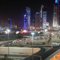 Kuwait Continental Hotel балкон