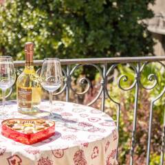 Отель B&B Tiffany балкон