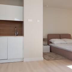 Отель Chopin Apartments Union Польша, Варшава - отзывы, цены и фото номеров - забронировать отель Chopin Apartments Union онлайн комната для гостей фото 2